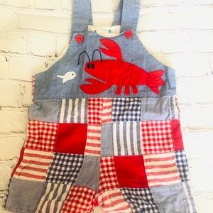 Funtasia Two overall size 12 month VGUC